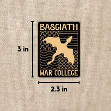 Load image into Gallery viewer, Basgiath War College Emblem Sticker | Fourth Wing