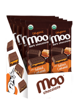Load image into Gallery viewer, Organic Dark Chocolate Salted Caramel Large Bar,  1.4 oz