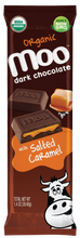 Load image into Gallery viewer, Organic Dark Chocolate Salted Caramel Large Bar,  1.4 oz