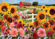 Load image into Gallery viewer, Sunflower Farm 1000-Piece Cobble Hill Puzzle