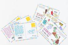 Load image into Gallery viewer, Color Your Own Tennessee State Postcard