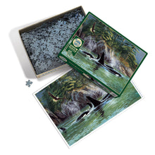 Load image into Gallery viewer, Orcas 1000-Piece Cobble Hill Puzzle