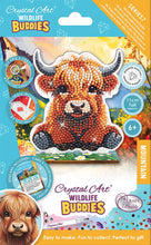 Load image into Gallery viewer, Crystal Art Buddies: Highland Cow (single) -Diamond Painting