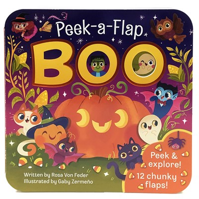 Boo : Chunky Peek a Flap Board Book