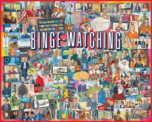 Binge-Watching - 1000 Piece Jigsaw Puzzle