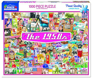 The 1950's  - 1000 Piece Jigsaw Puzzle
