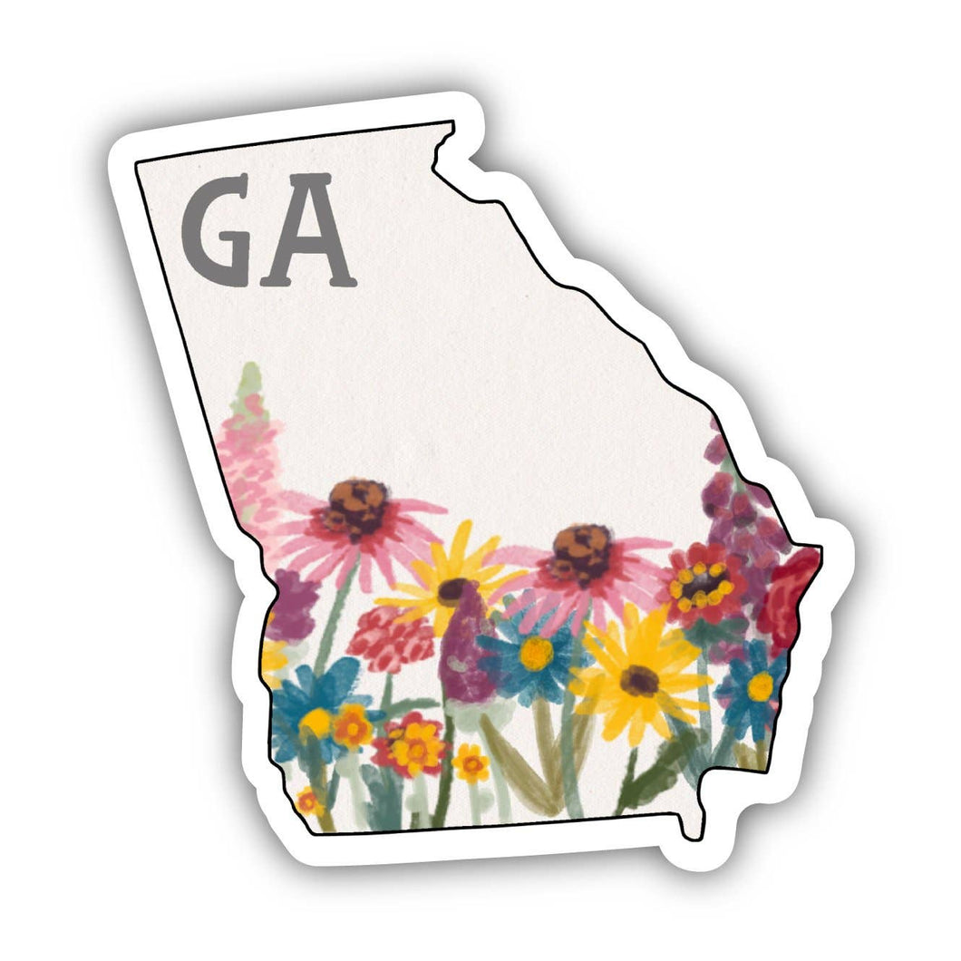 Georgia Painterly Pattern Sticker