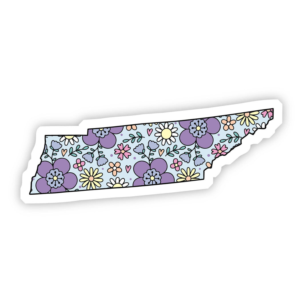 Tennessee Floral Sticker