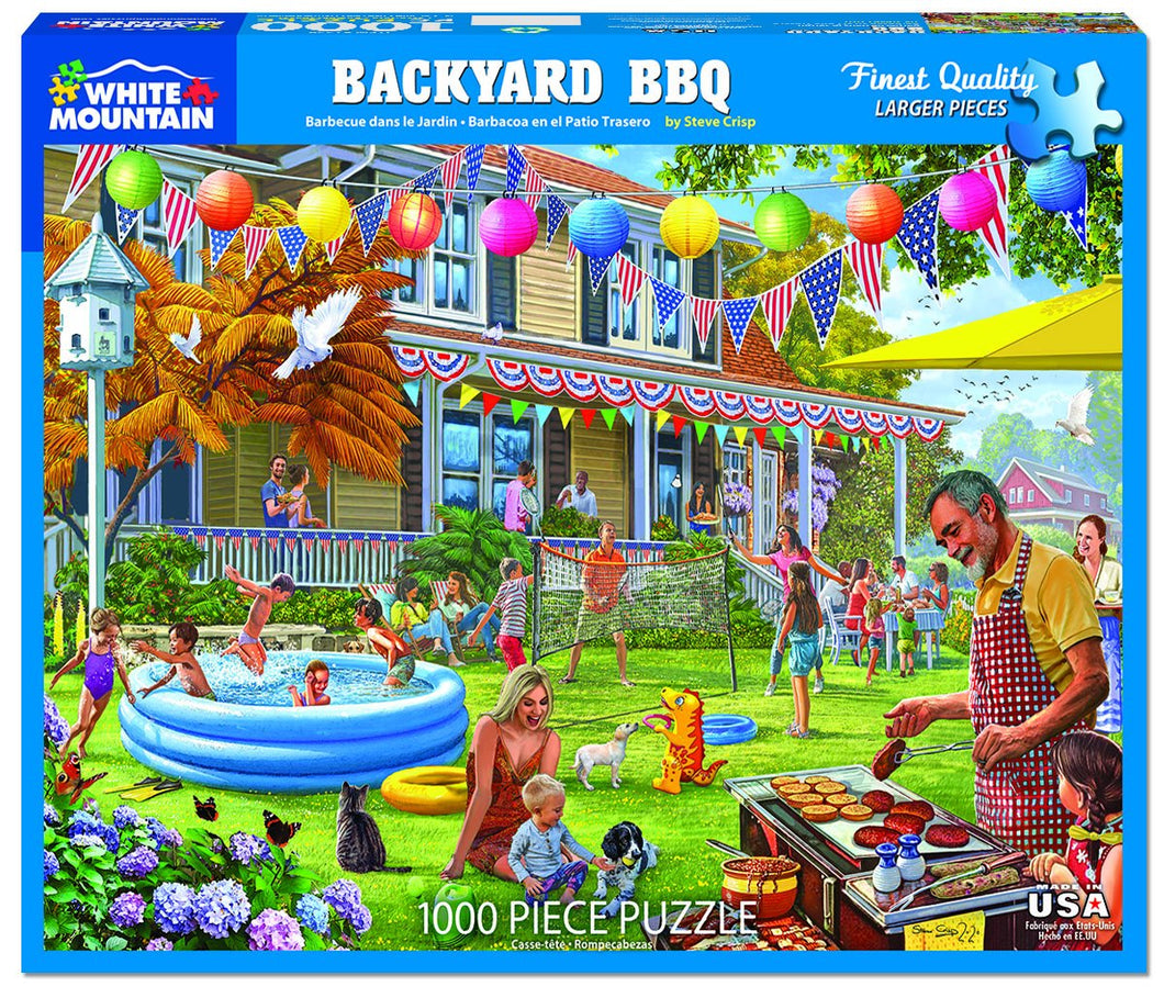 Backyard BBQ  - 1000 Piece Jigsaw Puzzle