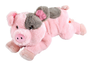 Ecokins Pig Stuffed Animal 12"