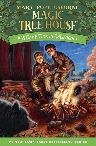Camp Time in California  MAGIC TREE HOUSE (#35)