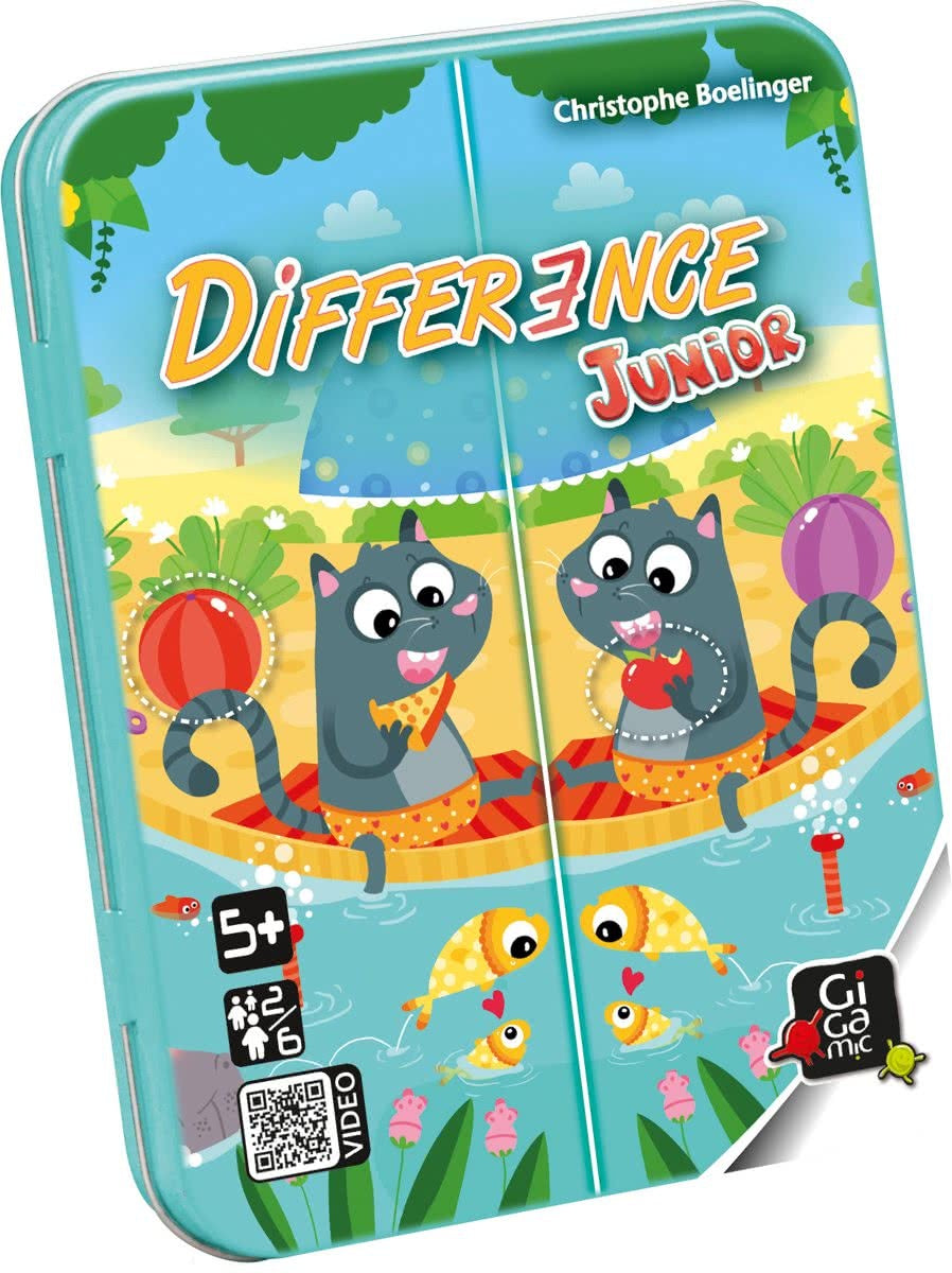 Difference Jr Card Game