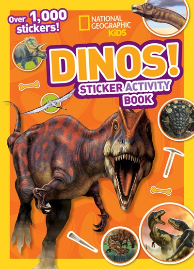 Dinos Sticker Activity Book [With Sticker(s)] ( National Geographic Kids )