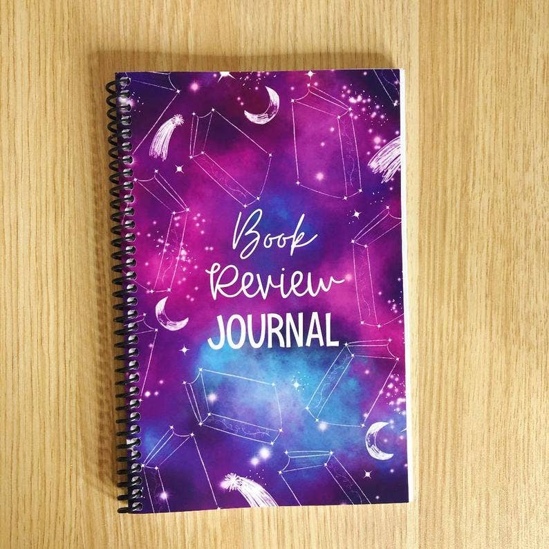 Book Review Journal - Galaxy Themed