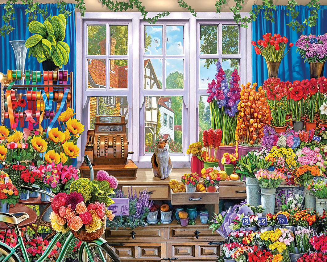 Flower Shoppe  - 1000 Piece Jigsaw Puzzle