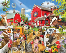 Load image into Gallery viewer, Funny Farm Seek &amp; Find  - 1000 Piece Jigsaw Puzzle