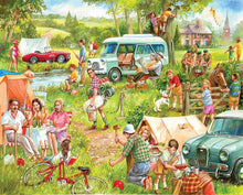 Load image into Gallery viewer, Happy Campers  - 1000 Piece Jigsaw Puzzle