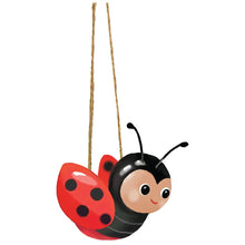 Load image into Gallery viewer, Mini Bee &amp; Ladybug Hanging Planters