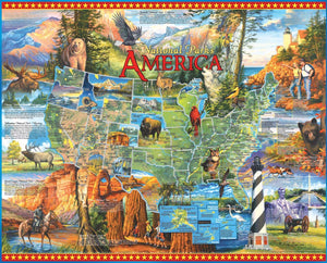 National Parks - White Mountain - 1000 Piece Jigsaw Puzzle