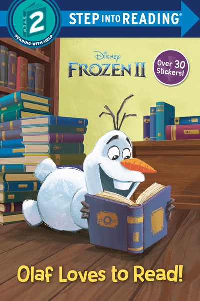 Olaf Loves to Read! (Disney Frozen 2) ( Step Into Reading )