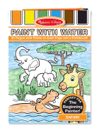 Paint W/Water - Safari [With Paint Brush]