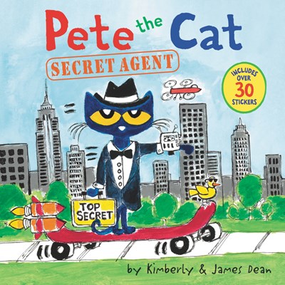 Pete the Cat: Secret Agent [With Stickers] ( Pete the Cat )