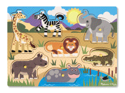 Safari Peg Puzzle by Melissa and Doug