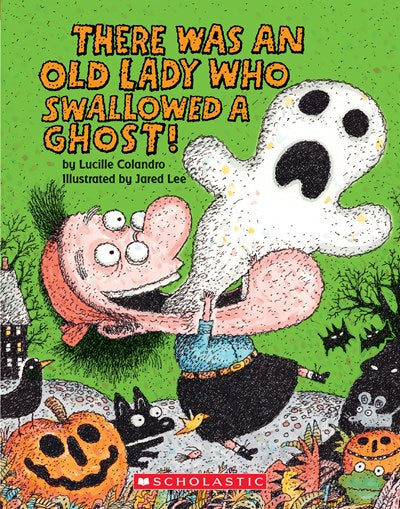 There Was an Old Lady Who Swallowed a Ghost!: A Board Book ( There Was an Old Lady )