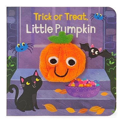 Trick or Treat Little Pumpkin ( Children's Interactive Finger Puppet Board Book )