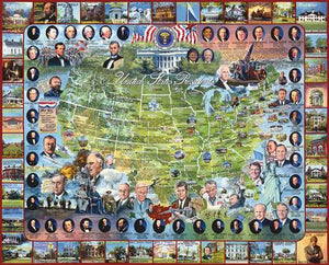 United States Presidents - 1000 Piece Jigsaw Puzzle